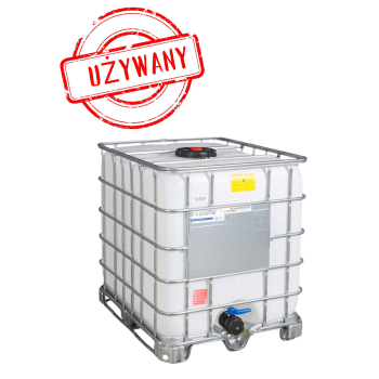 Zbiornik 1000L IBC, używany gat.1